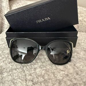 Prada Elegant Black Sunglasses